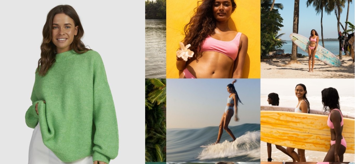 Saltvannsh&aring;r, myke bukser og b&oslash;lgetanker &ndash; min sommer med Roxy Norge