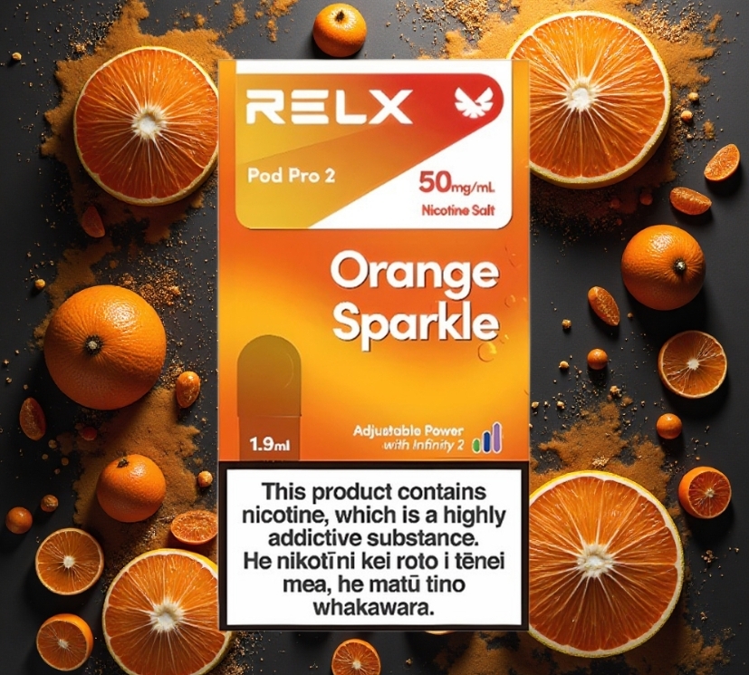 RELX Pod Pro 2 Vape - Oransje Gnist: En Smakfull Revolusjon for Norske Vapere